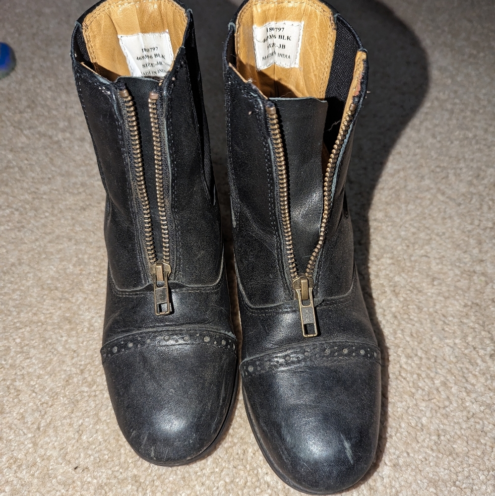 Girls Ovation Paddock Riding Boots